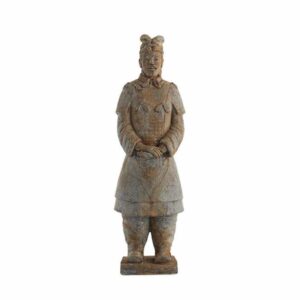 Porland Çinli Asker Ayakta Dekoratif Obje 36 cm 04STY007782