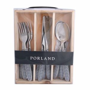 Porland Elena Çatal Kaşık Bıçak Takımı 18 Parça 04STY006935