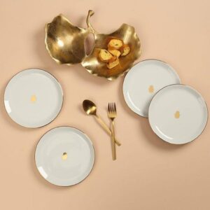 Porland Glamorous 4 lü Pasta Seti 17 cm 04A+P021742