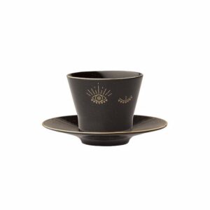Porland Night Magic Tabaklı Kahve Fincanı 80cc 04ALM005639