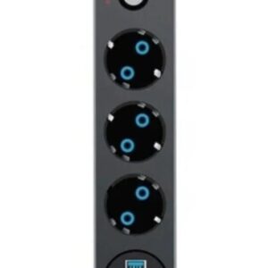 Piranha Akım Korumalı 3 Lü Grup Priz Ve 3 Lü Usb Şarz Aleti 2500 W 3395
