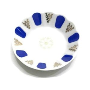 Porland Mavi Yaldız Çay Tabağı 11cm 04POR001989